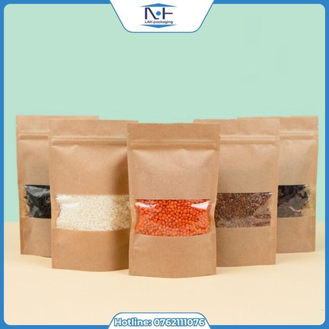 Túi Màng Ghép Kraft | Bao Bì Kraft Ghép Nhiều Lớp In Theo Yêu Cầu