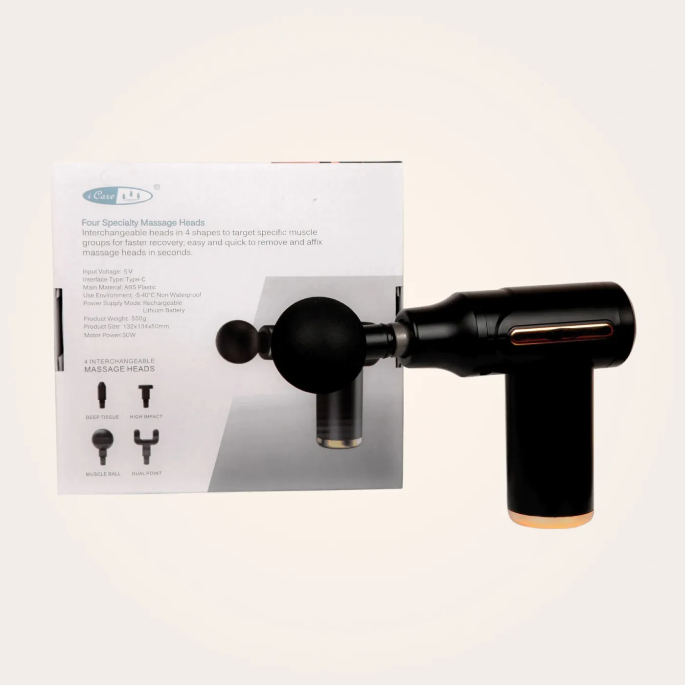 iCare Mini Percussion Muscle Massager - Ảnh 3