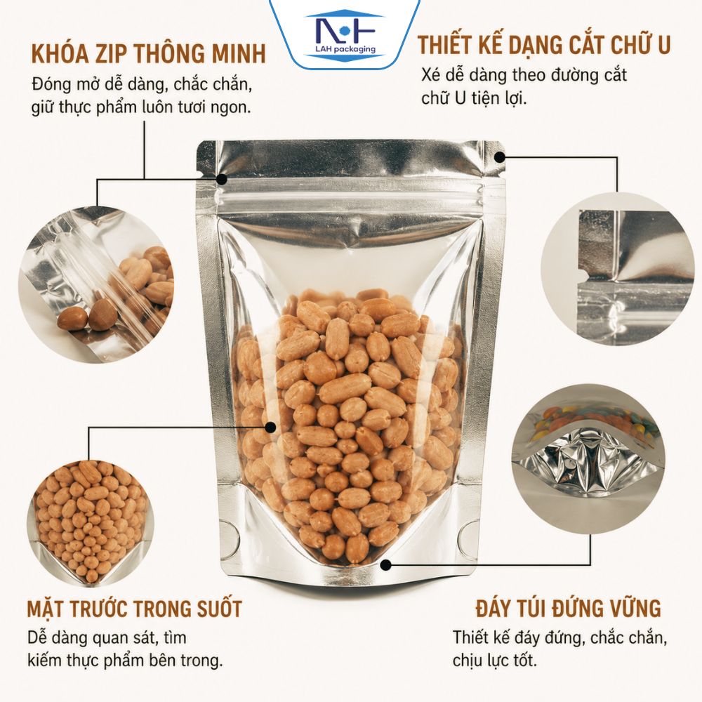 Túi màng ghép bạc