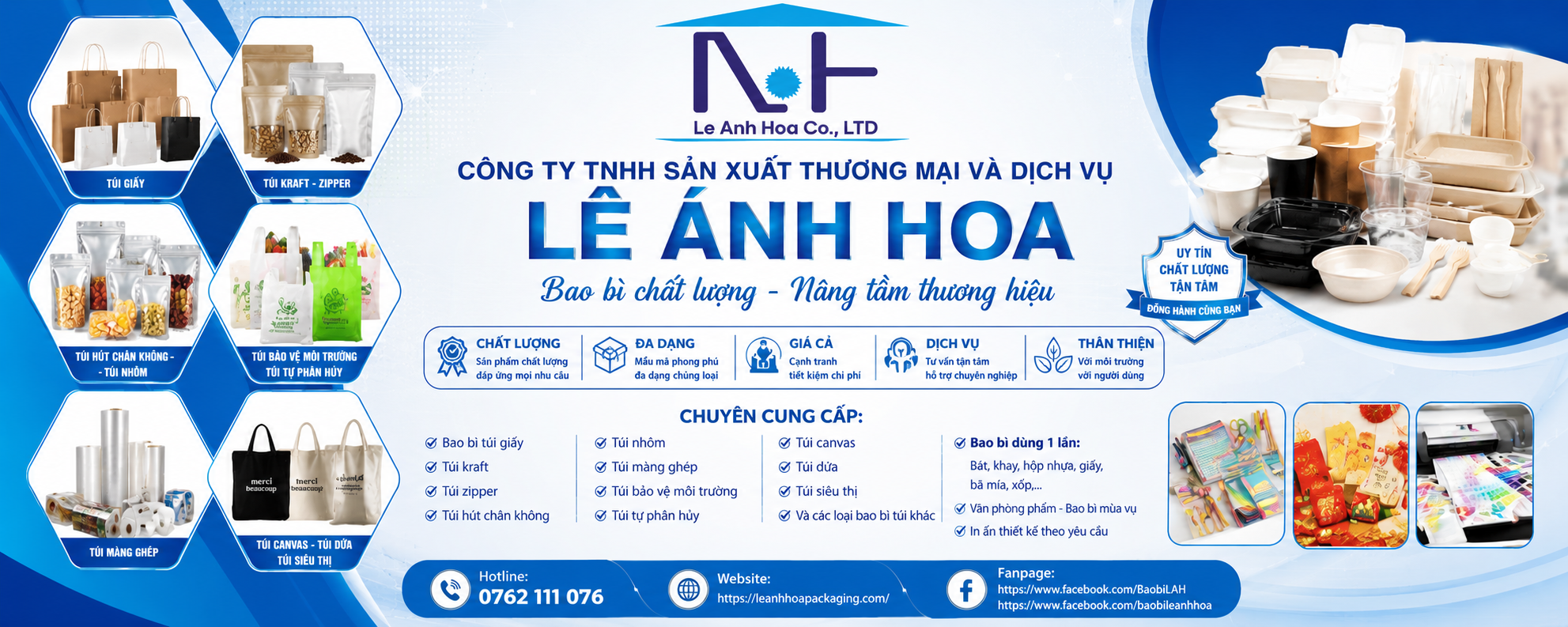 Công ty TNHH Sản Xuất Thương Mại và Dịch Vụ Lê Ánh Hoa