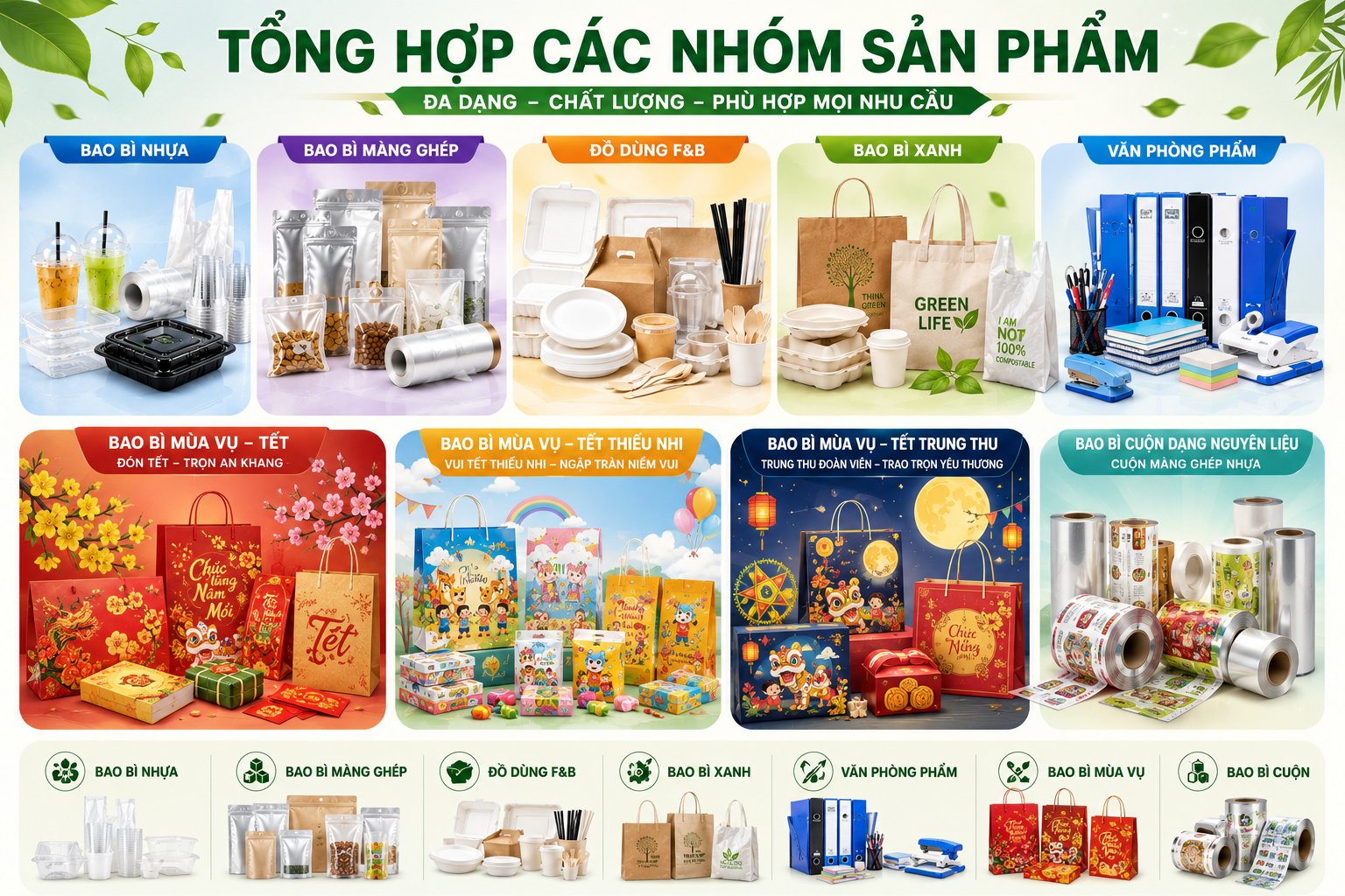 các sản phẩm lê ánh hoa cung cấp